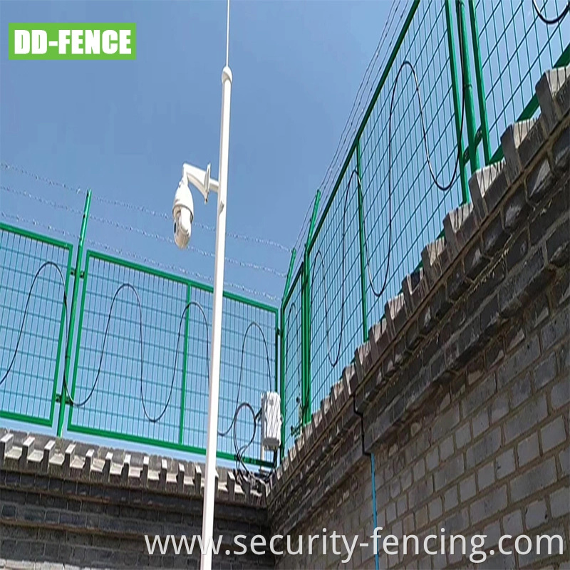 Outdoor Perimeter Vibration Optical Fiber Intrusion Detector Intrusion Alarm System